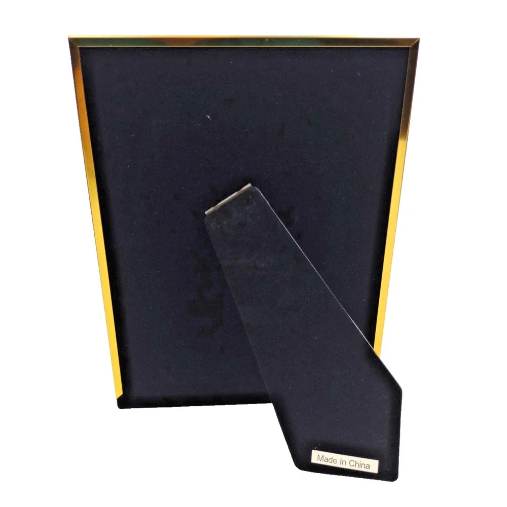 Vintage Gold Toned Polished Photo Frame for 5x7